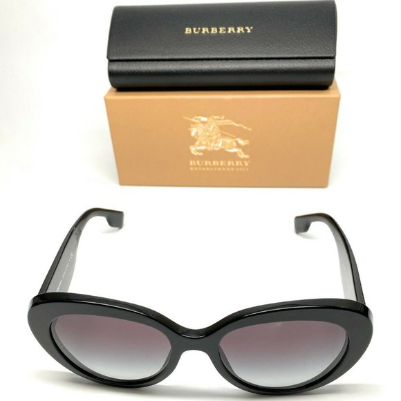 Burberry Women\'s Black Grey Gradient Sunglasses main image 4